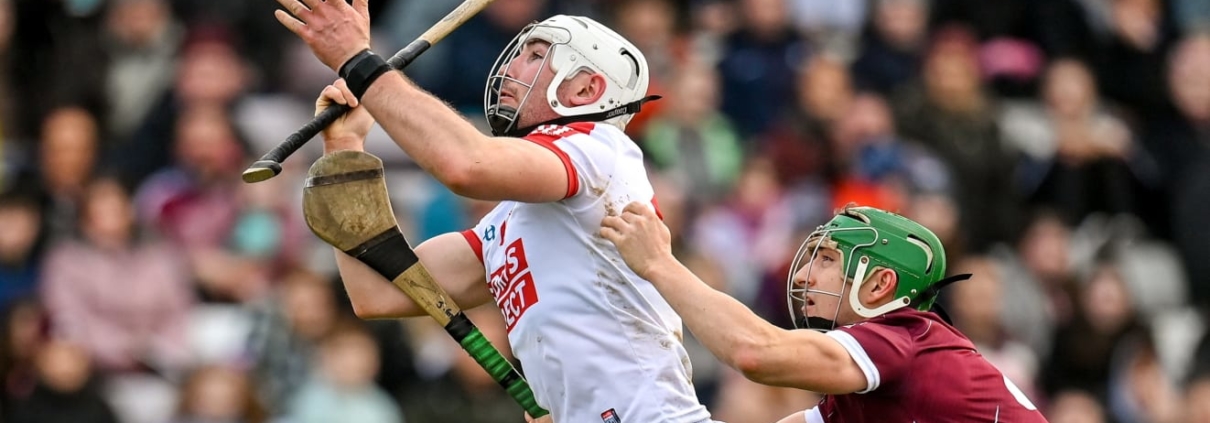 Declan Dalton was the key man for Cork this afternoon, scoring 0-8 and controlling the play around him.