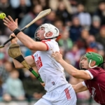 Declan Dalton was the key man for Cork this afternoon, scoring 0-8 and controlling the play around him.