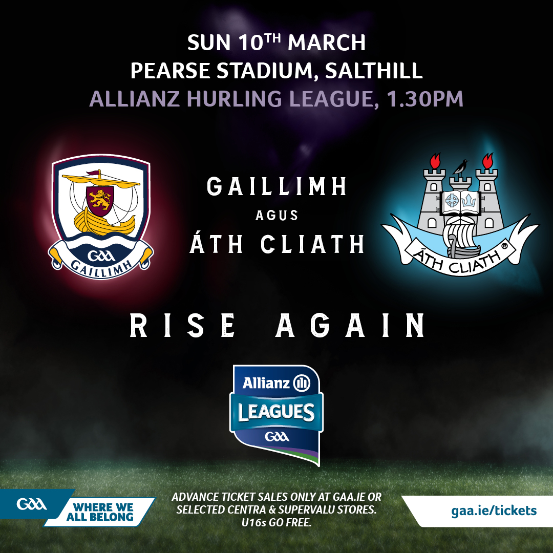 Allianz League Double Header Fixture Info Galway GAA