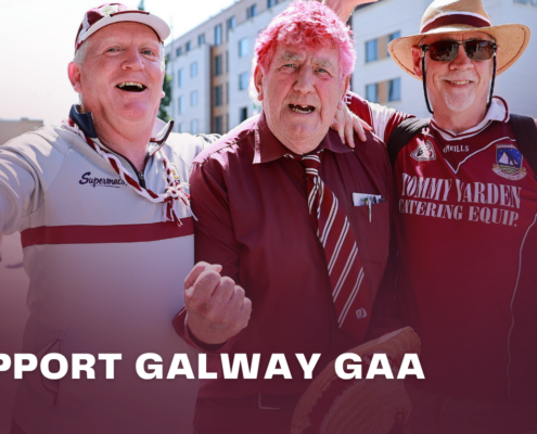 Demonstrate your investment in Galway while supporting the development of Gaelic Games in the county.
