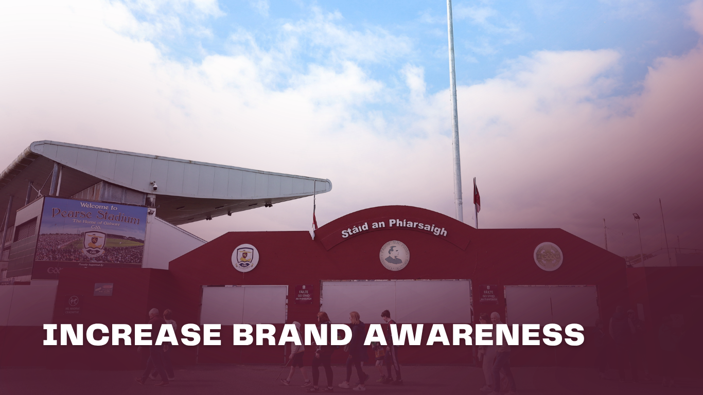 Increase the visibility of your business across Galway GAA's digital, social media, matchday and event platforms.
